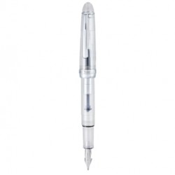 Penna stilografica Monza - tratto medio - fusto in resina trasparente - Monteverde