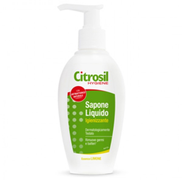 Sapone liquido antibatterico - agrumi - 250 ml - Citrosil Sapone liquido antibatterico - agrumi - 250 ml - Citrosil
