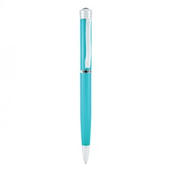 Penna sfera Strata - tratto medio - fusto turchese - Monteverde