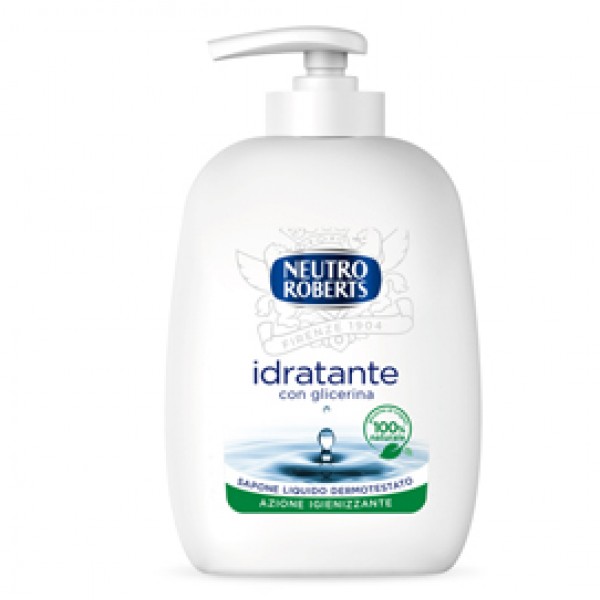 Sapone liquido Extra idratante - 200 ml - Neutro Roberts Sapone liquido Extra idratante - 200 ml - Neutro Roberts