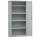 Armadio multiuso in metallo - a 2 ante - 100 x 40 x180 cm - grigio - Fasma