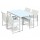 Set pranzo Bilbao - bianco/grigio - Garden Friend - set 5 elementi