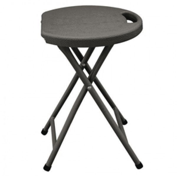 Sgabello Horeca - pieghevole - 44 x 30 x 30 cm - HDPE - noce - Garden Friend Sgabello Horeca - pieghevole - 44 x 30 x 30 cm - HDPE - noce - Garden Friend