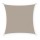 Tenda a vela quadrata ombreggiante - 3 x 3 m - PL - tortora - Garden Friend