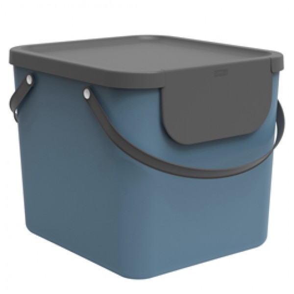Pattumiera Albula - 40 L - blu horizon - Rotho Pattumiera Albula - 40 L - blu horizon - Rotho