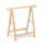 Cavalletto - 74 x 38 x 75 cm - 100 kg - legno - Garden Friend