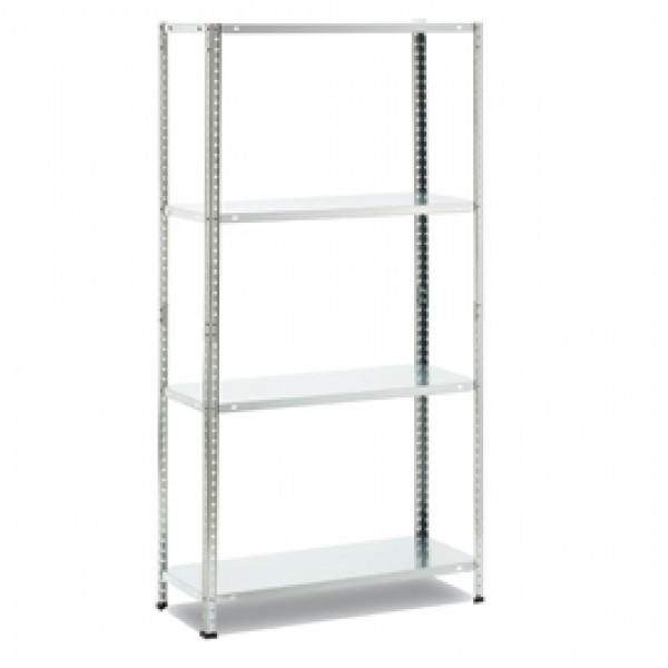 Scaffale in metallo - 4 ripiani - Garden Friend Scaffale in metallo - 4 ripiani - Garden Friend