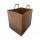 Shoppers Flat maxi - 36 x 32 x 36 cm - carta kraft - avana - Mainetti Bags - conf. 150 pezzi