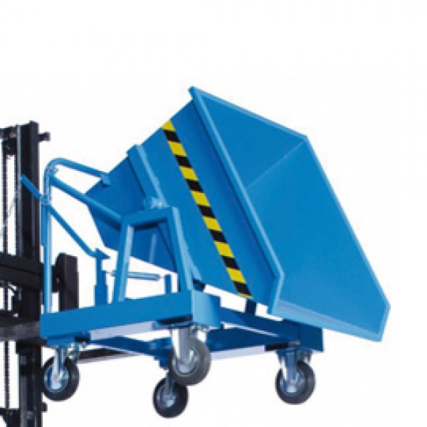 Benna ribaltabile -130 x 100 x 112 cm - metallo - Carvel