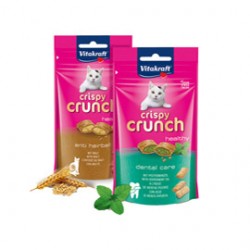 Snacks Crispy Crunch - ripieno di menta piperita - 60 gr - Vitakraft