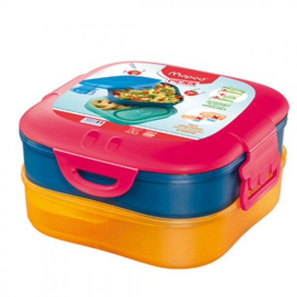 Lunch box 3 in 1 Picnick Concept - rosa corallo - Maped Lunch box 3 in 1 Picnick Concept - rosa corallo - Maped