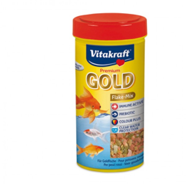 Mangime Gold Premium per pesci rossi - 250 ml - Vitakraft
