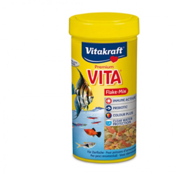 Mangime Vita Premium per pesci tropicali - 250 ml - Vitakraft