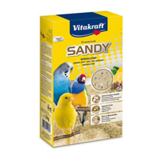 Sabbia per uccellini Sandy - 2,5 kg - Vitakraft Sabbia per uccellini Sandy - 2,5 kg - Vitakraft