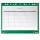 Buste forate - per supporti magnetici ad anelli - A4 - verde - Djois - conf. 5 pezzi