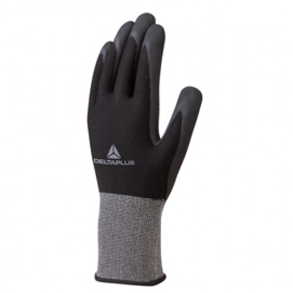 Guanti VE724NO - maglia poliestere Spandex - taglia 08 - nero - Deltaplus Guanti VE724NO - maglia poliestere Spandex - taglia 08 - nero - Deltaplus