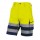 Bermuda da lavoro PHBE2 - alta visibilità - panostyle - tg. XXL - giallo fluo - Deltaplus