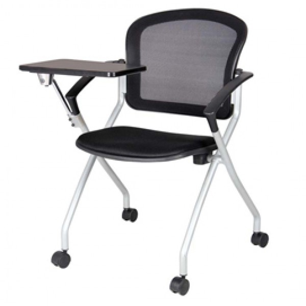 Seduta conferenza Phoenix - con tavoletta - nero - Serena Group Seduta conferenza Phoenix - con tavoletta - nero - Serena Group