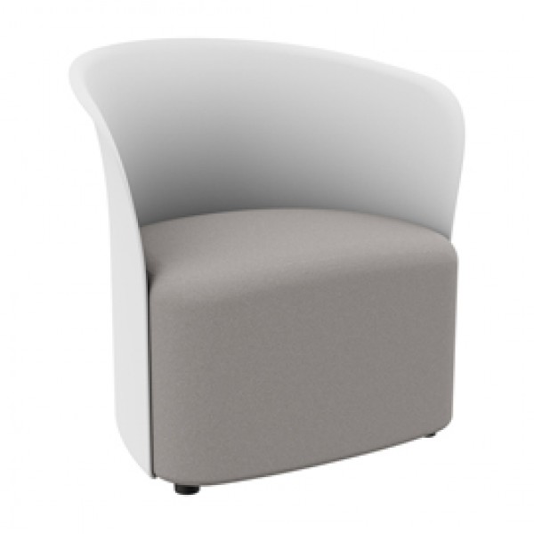 Poltrona Crown - bianco - Paperflow Poltrona Crown - bianco - Paperflow