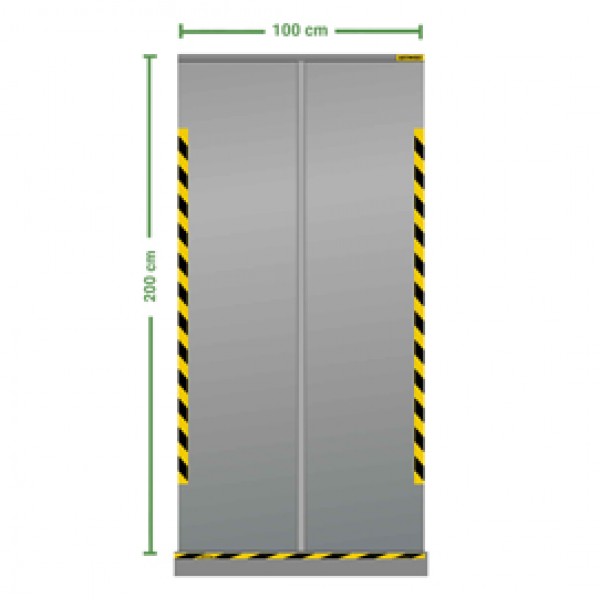 Divisorio roll up - 100 x 200 cm - trasparente - Jalema Divisorio roll up - 100 x 200 cm - trasparente - Jalema