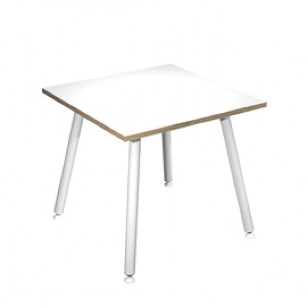 Scrivania Skinny Metal - 80 x 80 x H 74,4 cm - bianco - Artexport Scrivania Skinny Metal - 80 x 80 x H 74,4 cm - bianco - Artexport