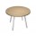Tavolo riunione tondo Skinny Metal - Ø 100 cm - rovere - Artexport