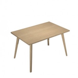 Scrivania Woody - 120 x 80 x H 74,4 cm - rovere / rovere - Artexport