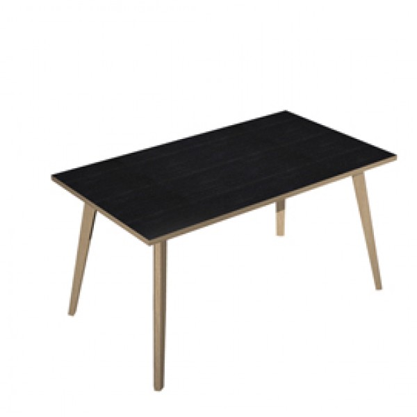 Scrivania Woody - 140 x 80 x H 74,4 cm - rovere / nero venato - Artexport Scrivania Woody - 140 x 80 x H 74,4 cm - rovere / nero venato - Artexport