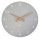 Orologio da parete HorMilena - diametro 30 cm - grigio chiaro/legno - Alba