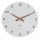 Orologio da parete HorMilena - diametro 30 cm - bianco/legno - Alba