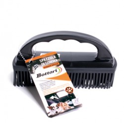 Spazzola toglipeli - in gomma - Bottari