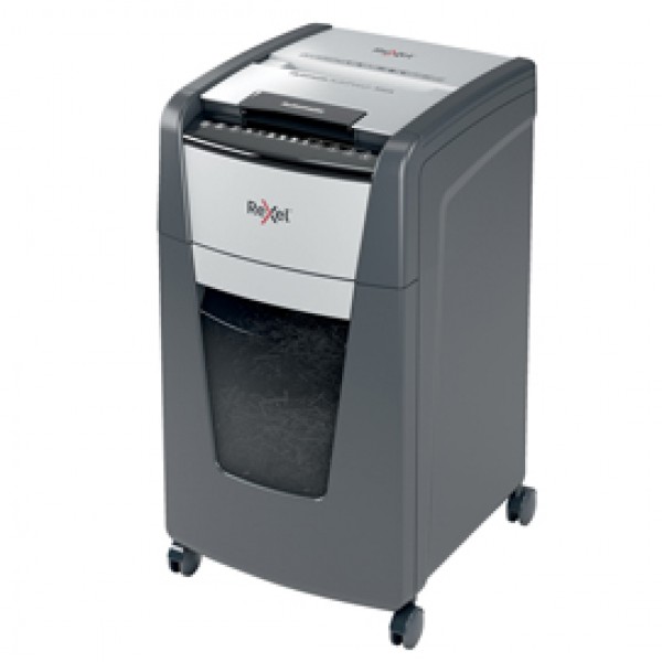 Distruggidocumenti Optimum AutoFeed+ 300X - a frammenti - Rexel Distruggidocumenti Optimum AutoFeed+ 300X - a frammenti - Rexel
