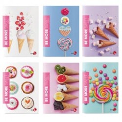 Maxiquaderno Sweet Be More Special 2021 - A4 - 36 + 2 fogli - 1 rigo - 100 gr - BM