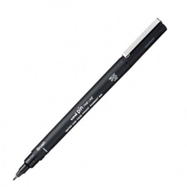 Pin fineliner - punta Brush - nero - Uni Mitsubishi Pin fineliner - punta Brush - nero - Uni Mitsubishi