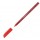Penna a sfera Vizz - con cappuccio - punta media - rosso - Schneider