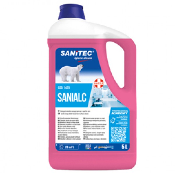 SANIALC tanica 5Lt con floralcool e antibatterico Sanitec
