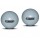 Coppia palle pilates Toning Balls - 1 kg / cad -  Ø 11 cm