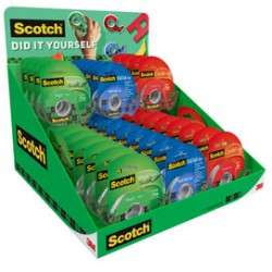 Nastri assortiti Scotch® Magic, Cristyal, Wallsafe - Scotch - expo 48 pezzi