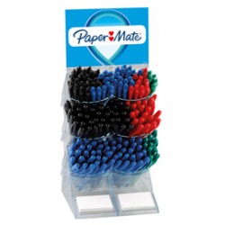 Penna Inkjoy - a scatto / con cappuccio - colori assortiti - Papermate - expo 180 pezzi