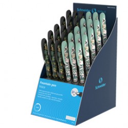 Penna stilografica Voice -  colori assortiti - Schneider - expo 30 pezzi