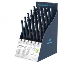 Fineliner Pictus - nero - gradazioni assortite - Schneider - expo 30 pezzi