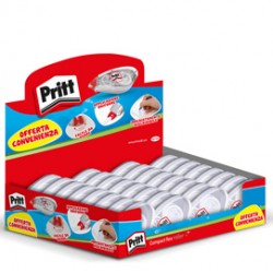Correttore roller Compact - 4,2 mm x 10 mt - Pritt - display 32 pezzi