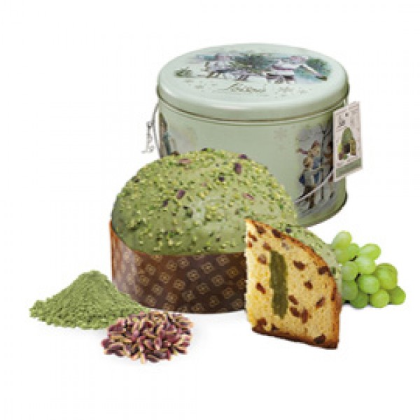 Panettone Pistacchio Matcha Linea Top Latta - 750 gr - Loison Panettone Pistacchio Matcha Linea Top Latta - 750 gr - Loison