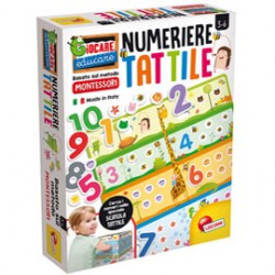 Numeriere tattile Montessori Plus - Lisciani