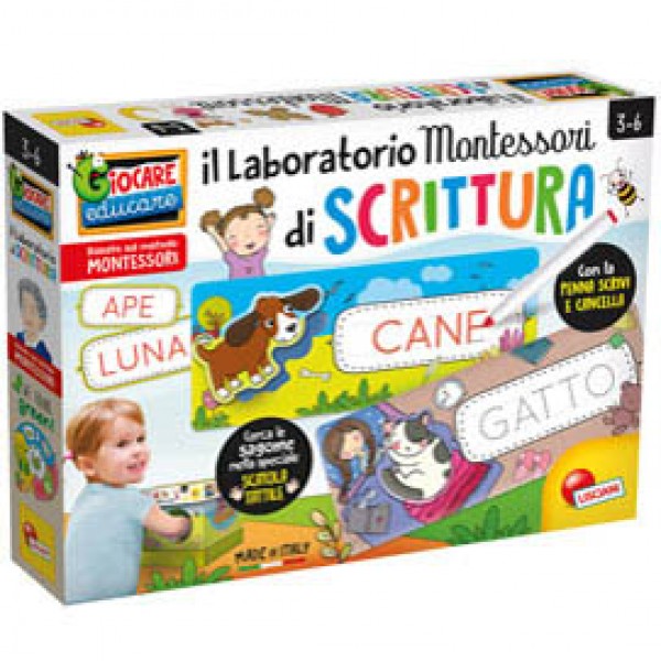 Laboratorio di scrittura Montessori Maxi - Lisciani Laboratorio di scrittura Montessori Maxi - Lisciani