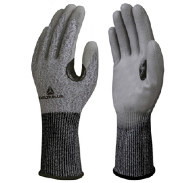 Guanti antitaglio Venicut D09 - maglia softnocut - palmo in poliuretano - taglia 10 - grigio - Deltaplus Guanti antitaglio Venicut D09 - maglia softnocut - palmo in poliuretano - taglia 10 - grigio - Deltaplus