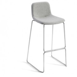 Sgabello Tosca TOS - senza braccioli - grigio chiaro - Unisit