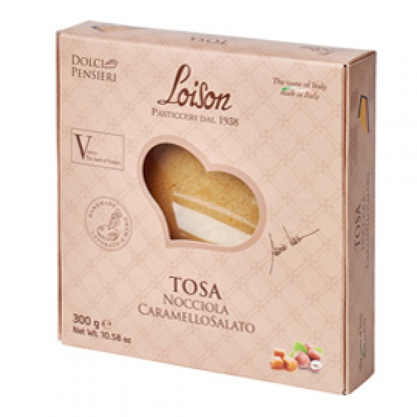 Torta Tosa - nocciola e caramello salato - 300 gr - Loison Torta Tosa - nocciola e caramello salato - 300 gr - Loison
