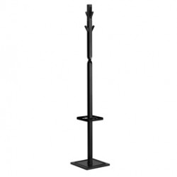 Appendiabiti Space - 175 cm - metallo - nero - Unisit