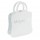 Portariviste - Shopper - acciaio verniciato - bianco - King Collection